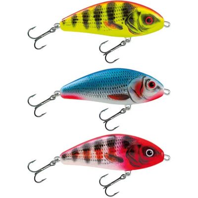 Salmo Lipless Crankbait Fatso Floating 100 Mm Bleeding Golden Bait One Size Salmo Lipless Crankbait Fatso Floating 100 Mm Bleeding Golden Bait One Size
