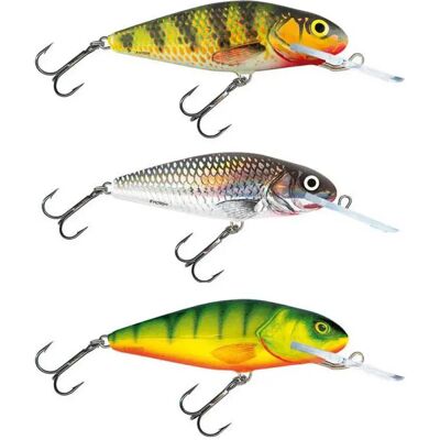 Salmo Minnow Perch Floating 12g 80 Mm Hot Perch One Size Salmo Minnow Perch Floating 12g 80 Mm Hot Perch One Size