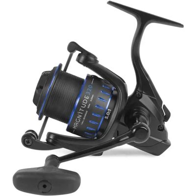 Preston Innovations Mulinello Per Carpfishing Magnitude Black / Blue 420 Preston Innovations Mulinello Per Carpfishing Magnitude Black / Blue 420