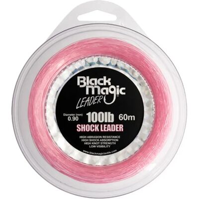 Black Magic Fluorocarbonio Shock Leader 60 M Pink 0.900 mm Black Magic Fluorocarbonio Shock Leader 60 M Pink 0.900 mm