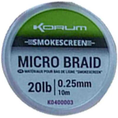 Korum Lenza Intrecciata Smokescreen Micro 10 M Brown 0.200 mm Korum Lenza Intrecciata Smokescreen Micro 10 M Brown 0.200 mm