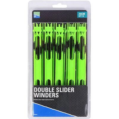 Preston Innovations Avvolgilenza Double Slider Green 20 cm Preston Innovations Avvolgilenza Double Slider Green 20 cm