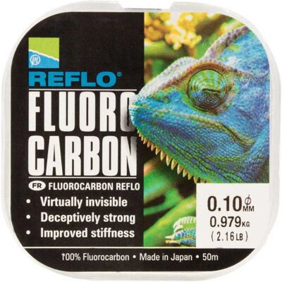 Preston Innovations Fluorocarbonio Reflo Power 50 M Transparent 0.080 mm Preston Innovations Fluorocarbonio Reflo Power 50 M Transparent 0.080 mm