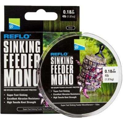 Preston Innovations Monofilamento Reflo Sinking Feeder 150 M Brown 10 Lbs Preston Innovations Monofilamento Reflo Sinking Feeder 150 M Brown 10 Lbs