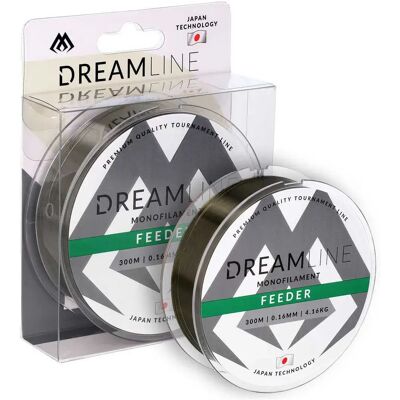Mikado Monofilamento Dreamline Feeder 300 M Dark Green 0.240 mm Mikado Monofilamento Dreamline Feeder 300 M Dark Green 0.240 mm