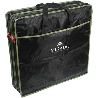 Mikado Sacca Per Rete Square 2 Compartimenti Black / Green One Size Mikado Sacca Per Rete Square 2 Compartimenti Black / Green One Size