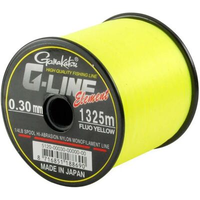 Gamakatsu Monofilamento G-line Element F 585 M Yellow 0.450 mm Gamakatsu Monofilamento G-line Element F 585 M Yellow 0.450 mm