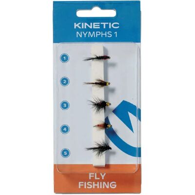 Kinetic Nympf Mosche Multicolore - Flies Kinetic Nympf Mosche Multicolore - Flies