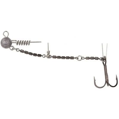 Spro Testa Piombata Screw In Swivel Rig Black 25 g Spro Testa Piombata Screw In Swivel Rig Black 25 g