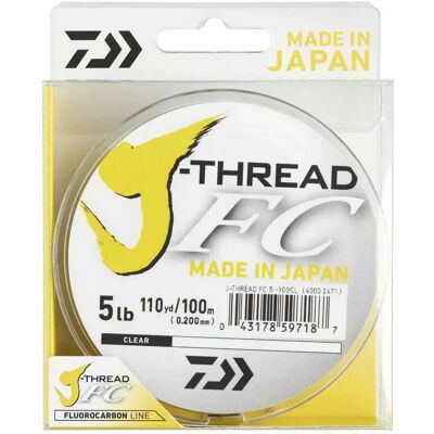 Daiwa Fluorocarbonio J 100 M Clear 0.300 mm Daiwa Fluorocarbonio J 100 M Clear 0.300 mm