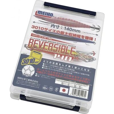Scatola da pesca reversibile Meiho Modello 140 - Attrezzatura da pesca Scatola da pesca reversibile Meiho Modello 140 - Attrezzatura da pesca
