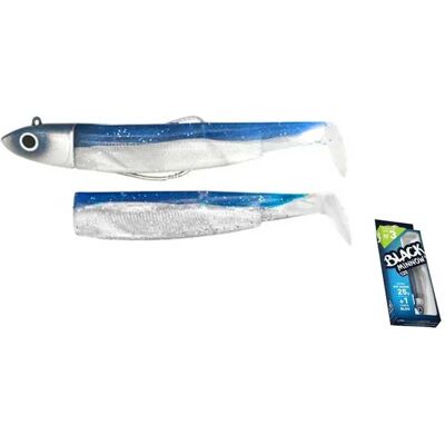 Fiiish Esca Morbida Black Minnow Combo Offshore 25g 120 Mm White / Red One Size Fiiish Esca Morbida Black Minnow Combo Offshore 25g 120 Mm White / Red One Size