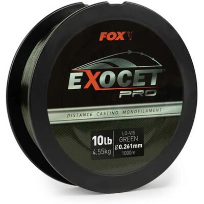 Fox Monofilamento Exocet Pro 1000 M Low-vis Green 0.309 mm Fox Monofilamento Exocet Pro 1000 M Low-vis Green 0.309 mm