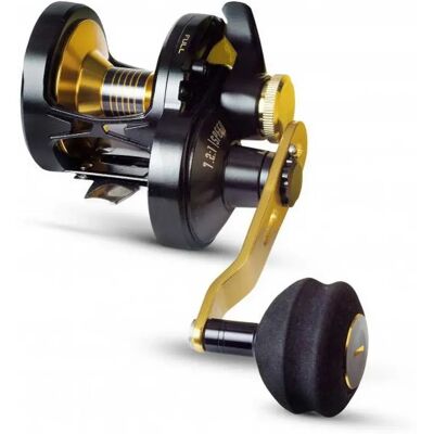 Black Cat Mulinello Per Siluro Battle Cat Vertical Lh Black / Gold 710 Black Cat Mulinello Per Siluro Battle Cat Vertical Lh Black / Gold 710