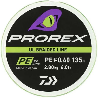 Daiwa Lenza Intrecciata Prorex Ul 150 M Green PE 0.25 Daiwa Lenza Intrecciata Prorex Ul 150 M Green PE 0.25