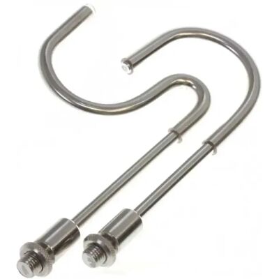 Kolpo Poggia Canna Rod Pod Stainless Steel Silver One Size Kolpo Poggia Canna Rod Pod Stainless Steel Silver One Size