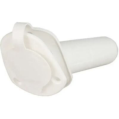 Seanox Supporto Per Asta In Pvc Da 30º White One Size Seanox Supporto Per Asta In Pvc Da 30º White One Size