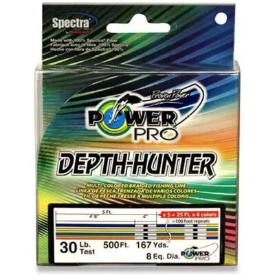 Power Pro Lenza Intrecciata Depth Hunter 3000 M Multicolour 0.320 mm Power Pro Lenza Intrecciata Depth Hunter 3000 M Multicolour 0.320 mm