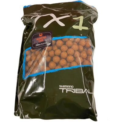 Shimano Boilie Tx1 Monster Crab 1kg Brown 20 mm Shimano Boilie Tx1 Monster Crab 1kg Brown 20 mm