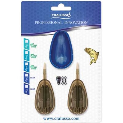Cralusso Set Di Pasturatori Sensitive Method Feeder Blue / Green 30 g Cralusso Set Di Pasturatori Sensitive Method Feeder Blue / Green 30 g