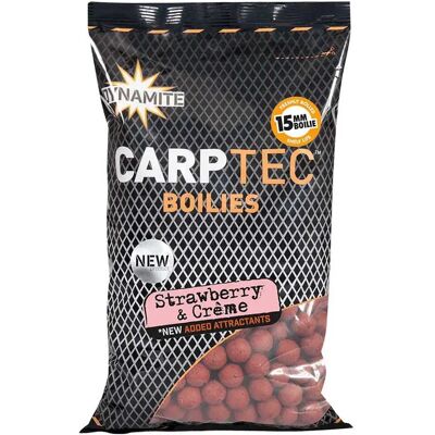 Dynamite Baits Boilie Carptec Straw&creme Fragola E Panna 900g Orange 20 mm Dynamite Baits Boilie Carptec Straw&creme Fragola E Panna 900g Orange 20 mm