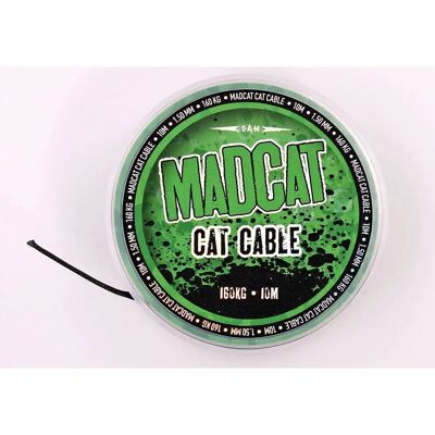 Madcat Lenza Intrecciata Cat Cable 10 M Black 1.350 mm Madcat Lenza Intrecciata Cat Cable 10 M Black 1.350 mm