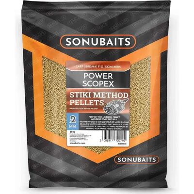 Sonubaits Pellet Per La Pesca Stiki Power Scopex Method 650g 2 mm Sonubaits Pellet Per La Pesca Stiki Power Scopex Method 650g 2 mm