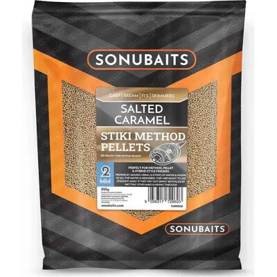 Pellets Sonubaits Caramello Salato - Attraente efficace per i pesci Pellets Sonubaits Caramello Salato - Attraente efficace per i pesci