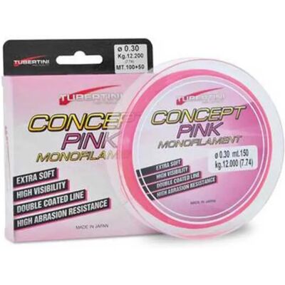 Tubertini Monofilamento Concept 150 M Pink 0.140 mm Tubertini Monofilamento Concept 150 M Pink 0.140 mm