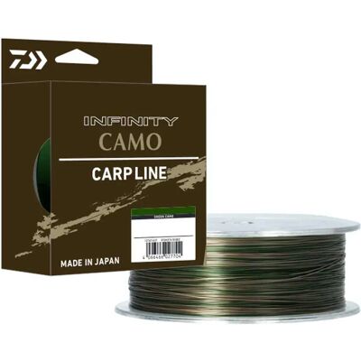 Daiwa Monofilamento Infinity 810 M Camo Green 0.370 mm Daiwa Monofilamento Infinity 810 M Camo Green 0.370 mm