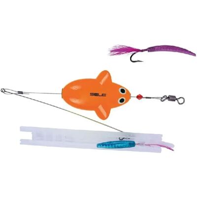 Sele Esca Morbida Per Traina Shin Rat 30g 70 Mm Orange / Blue One Size Sele Esca Morbida Per Traina Shin Rat 30g 70 Mm Orange / Blue One Size