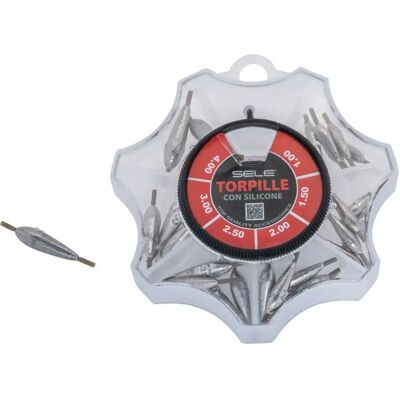 Sele Piombo A Goccia Torpille Grey 1-1.5-2-2.5-3-4 g Sele Piombo A Goccia Torpille Grey 1-1.5-2-2.5-3-4 g