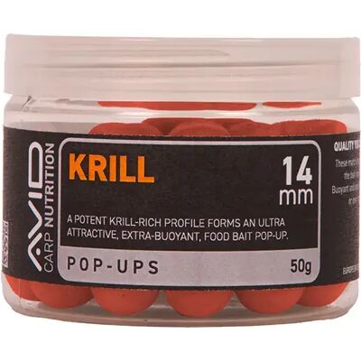 Avid Carp Boiles Galleggianti Krill 14 mm Avid Carp Boiles Galleggianti Krill 14 mm