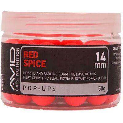 Avid Carp Boiles Galleggianti Red Spice Red 14 mm Avid Carp Boiles Galleggianti Red Spice Red 14 mm
