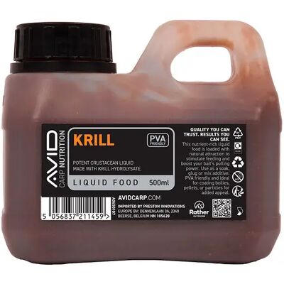 Avid Carp Additivi Esche Liquide Krill One Size Avid Carp Additivi Esche Liquide Krill One Size