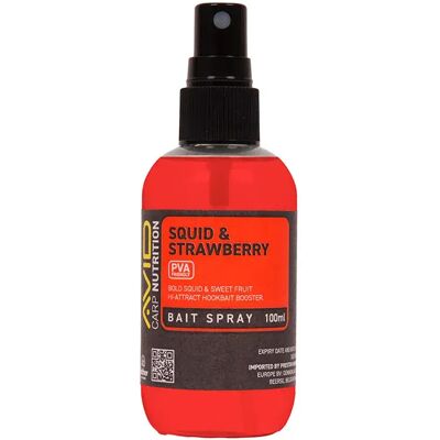 Avid Carp Additivi Esche Liquide Spray Fragola Calamaro One Size Avid Carp Additivi Esche Liquide Spray Fragola Calamaro One Size