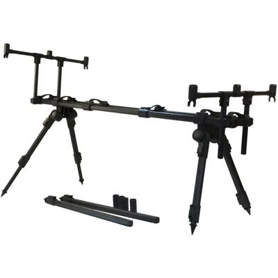 The One Fishing Rod Pod Mega Black One Size The One Fishing Rod Pod Mega Black One Size
