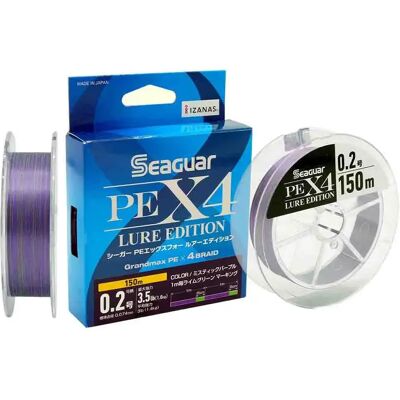 Seaguar Lenza Intrecciata X4 Lure Edition 150 M Multicolour 0.074 mm Seaguar Lenza Intrecciata X4 Lure Edition 150 M Multicolour 0.074 mm