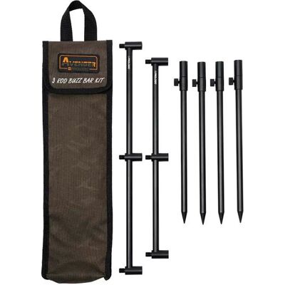 Madcat Buzz Bar Per Rod Pod Avenger Black One Size Madcat Buzz Bar Per Rod Pod Avenger Black One Size