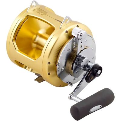 Shimano Mulinello Da Traina Tiagra Gold / Black 130 Shimano Mulinello Da Traina Tiagra Gold / Black 130