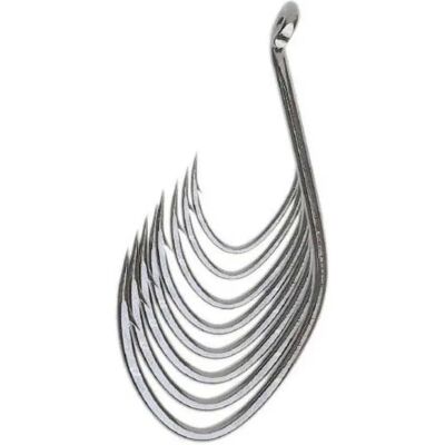 Gamakatsu Amo Singolo Con Ardiglione 4644 F Catfish Black Nickel 1/0 Gamakatsu Amo Singolo Con Ardiglione 4644 F Catfish Black Nickel 1/0