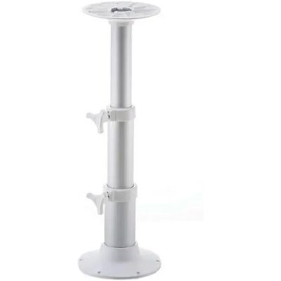 Trem Supporto Telescopico Per Tavolo Alluminio White 37-72 cm Trem Supporto Telescopico Per Tavolo Alluminio White 37-72 cm