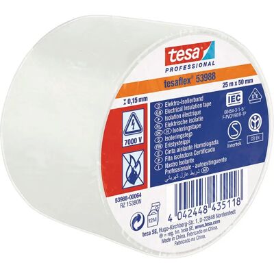 Tesa Nastro Isolante 53988 25 Mx50 Mm White One Size Tesa Nastro Isolante 53988 25 Mx50 Mm White One Size