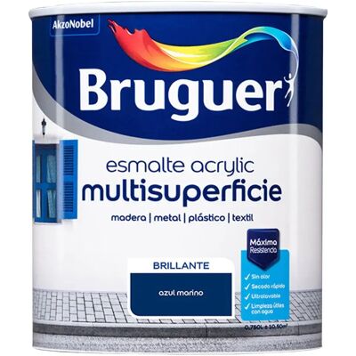 Bruguer Smalto Acrilico Multisuperficie Lucido 0.750l 5057548 Navy Blue One Size Bruguer Smalto Acrilico Multisuperficie Lucido 0.750l 5057548 Navy Blue One Size
