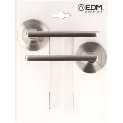 Edm Set Piastre Maniglia 85437 2 Unità Nickel One Size Edm Set Piastre Maniglia 85437 2 Unità Nickel One Size