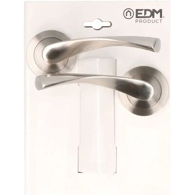 Edm Set Piastre Maniglia 85439 2 Unità Nickel One Size Edm Set Piastre Maniglia 85439 2 Unità Nickel One Size