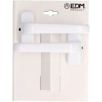 Edm Set Piastre Maniglia 85451 2 Unità White One Size Edm Set Piastre Maniglia 85451 2 Unità White One Size