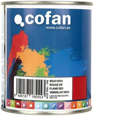 Cofan Smalto Sintetico 375ml Bright Red One Size Cofan Smalto Sintetico 375ml Bright Red One Size