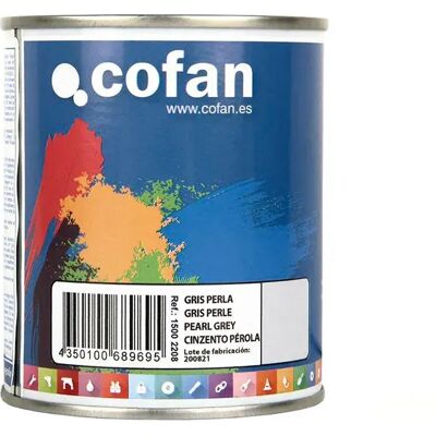Cofan Smalto Sintetico 375ml Pearl Grey One Size Cofan Smalto Sintetico 375ml Pearl Grey One Size