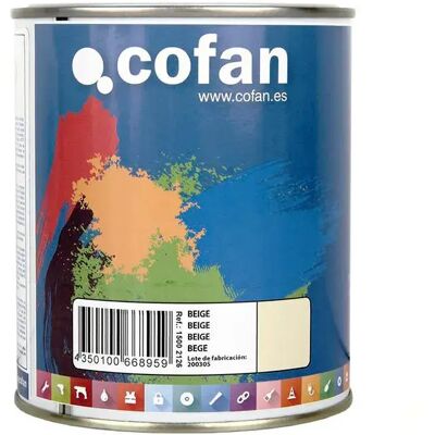 Cofan Smalto Sintetico 750ml Beige One Size Cofan Smalto Sintetico 750ml Beige One Size